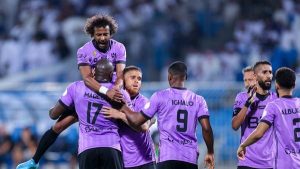 الهلال ينهي صمود الوحدة بثلاثية في الشوط الثاني