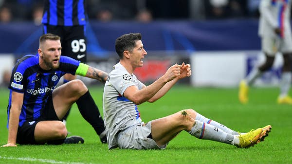 ليفاندوفسكي.. أمل برشلونة بالهرب من “الدوري الأوروبي”
