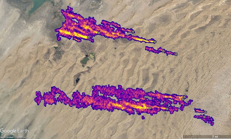 أداة جديدة من ناسا تساعد في رصد مواقع انبعاثات الميثان الفائقة من الفضاء