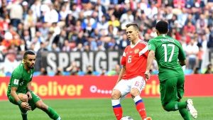 كيف يؤدي المنتخب السعودي في مباراته المونديالية الأولى؟