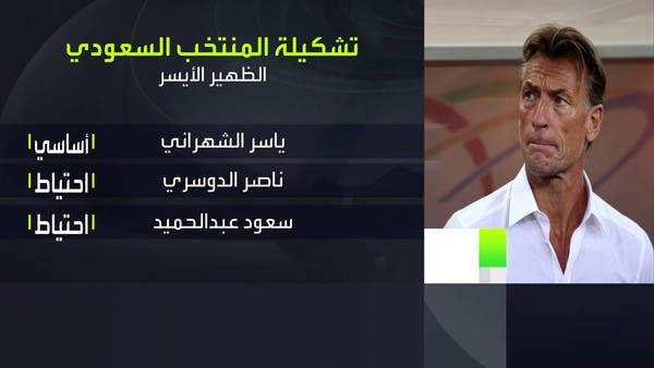 قائمة المنتخب السعودي.. ظهير أيسر واحد و7 في “الارتكاز”