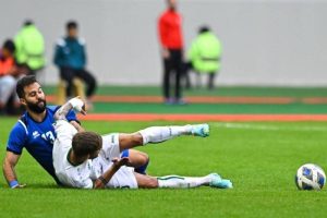 في افتتاح ملعب الميناء.. «الأزرق» يخسر بهدف أمام المنتخب العراقي ودياً