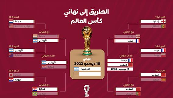 الطريق إلى نهائي كأس العالم