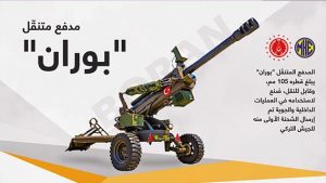 مدفع متنقّل “بوران”