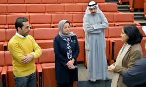 مدير الجامعة بالإنابة تطّلع على استعدادات كلية العلوم لإطلاق القمر الاصطناعي الأول “كويت سات 1”