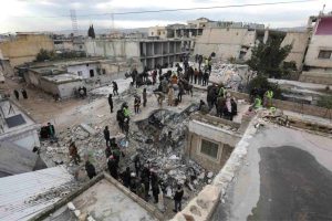تداعيات كارثة الزلزال في سوريا
