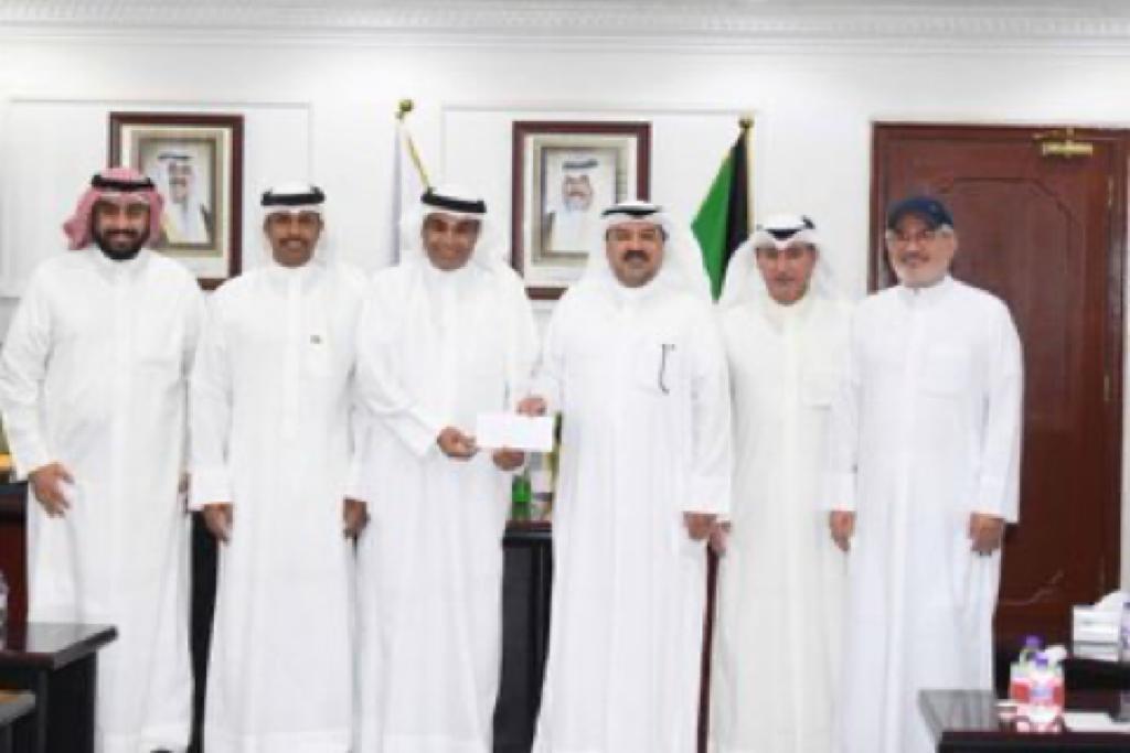الاتحاد الكويتي يسلم مكرمة سمو ولي العهد لكأس سموه لأصحاب المراكز الأولى