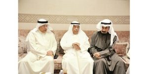 ديوان الخليفة استقبل المهنئين برمضان