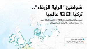 شواطئ “الراية الزرقاء”.. تركيا الثالثة عالميا