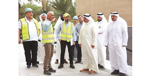 الرطام تفقّد مبنى قصر العدل الجديد: صرح حضاري يمثل اهتمام الكويت بتحقيق العدالة للجميع