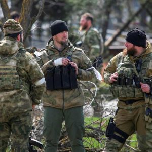 مقاتلين الشيشان في أوكرانيا 