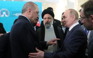 بوتين و رئيسي و أردوغان