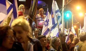 مظاهرات حاشدة في اسرائيل