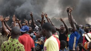 احتجاجات في النيجر ضد محمد بازوم