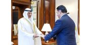 وزير الخارجية تسلَّم نسخة من أوراق اعتماد 5 سفراء وممثل الأمين العام للأمم المتحدة والمنسق المقيم لدى الكويت