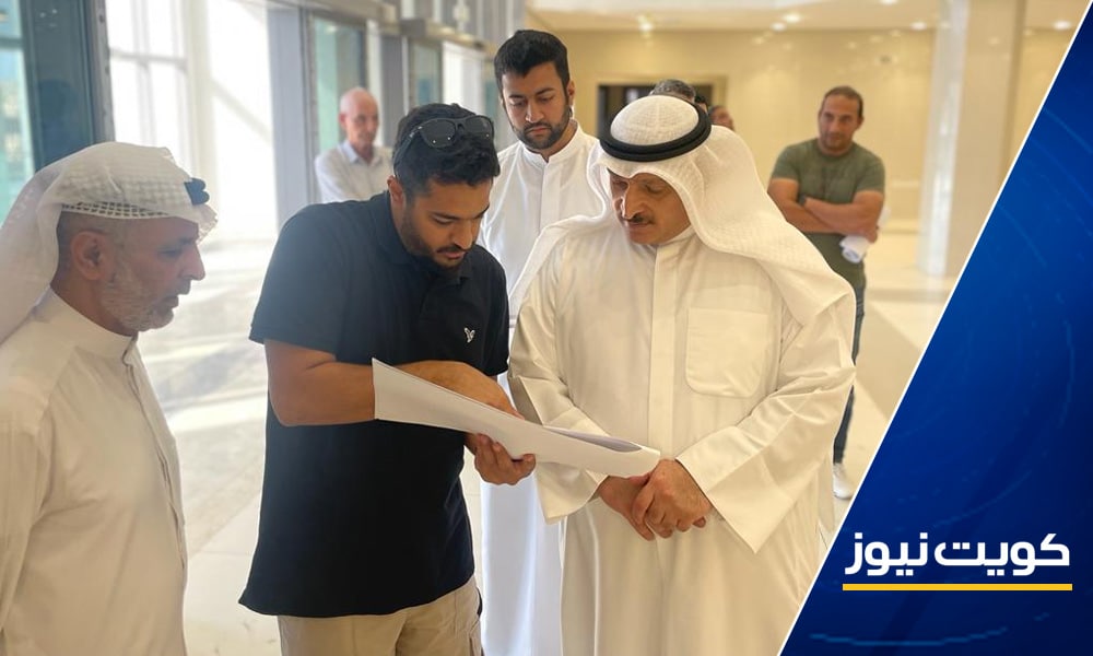 وزير الصحة د. أحمد العوضي يتفقد سير الأعمال ونسب الإنجاز في المراكز الصحية في مدينة المطلاع