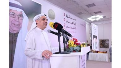 الشطي: الجائزة تهدف لاحتضان البراعم الشابه من الفنانين ورعايتهم وتشجيعهم للاستمرار في مسيرة الفن التشكيلي