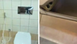 كاميرا في حمام النساء في الفروانية/ حبس سنتين مع ابعاد لهندي و مصري!+مقطع فيديو
