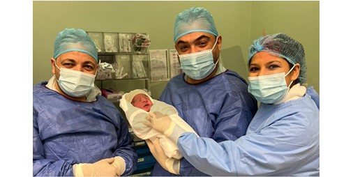 أول مولود في العام الجديد "طفل كويتي" في الساعة 12:01