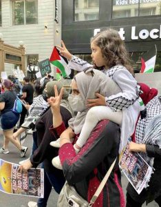 دعم الجيل z لمقاومة الفلسطينية