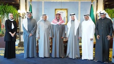 رئيس الوزراء استقبل رئيس وأعضاء مجلس إدارة اتحاد الصناعات الكويتية وجمعية رواد الأعمال