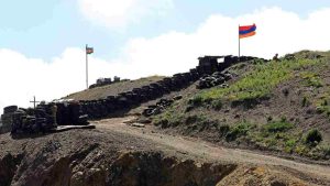 حدود الأرمينية الأذربيجانية
