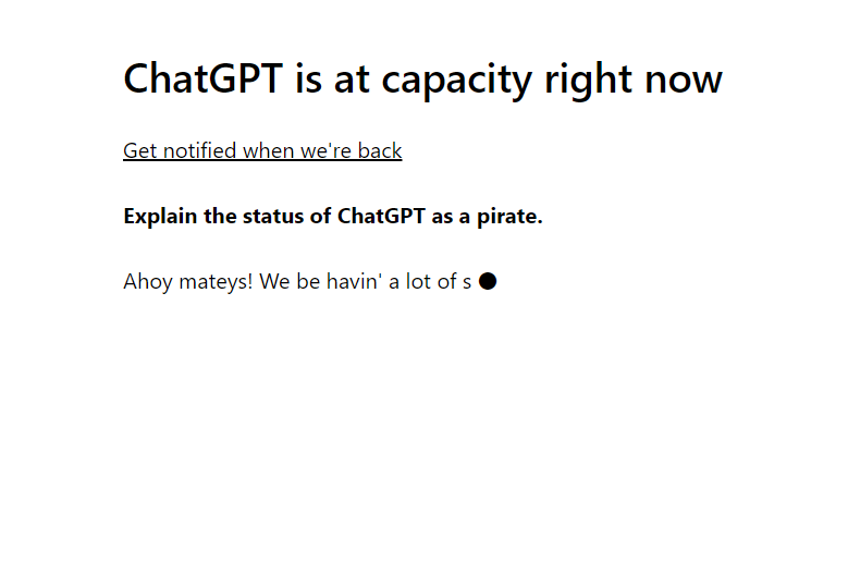 انقطاعات ChatGPT تثير قلق المستخدمين بشأن موثوقية الخدمة