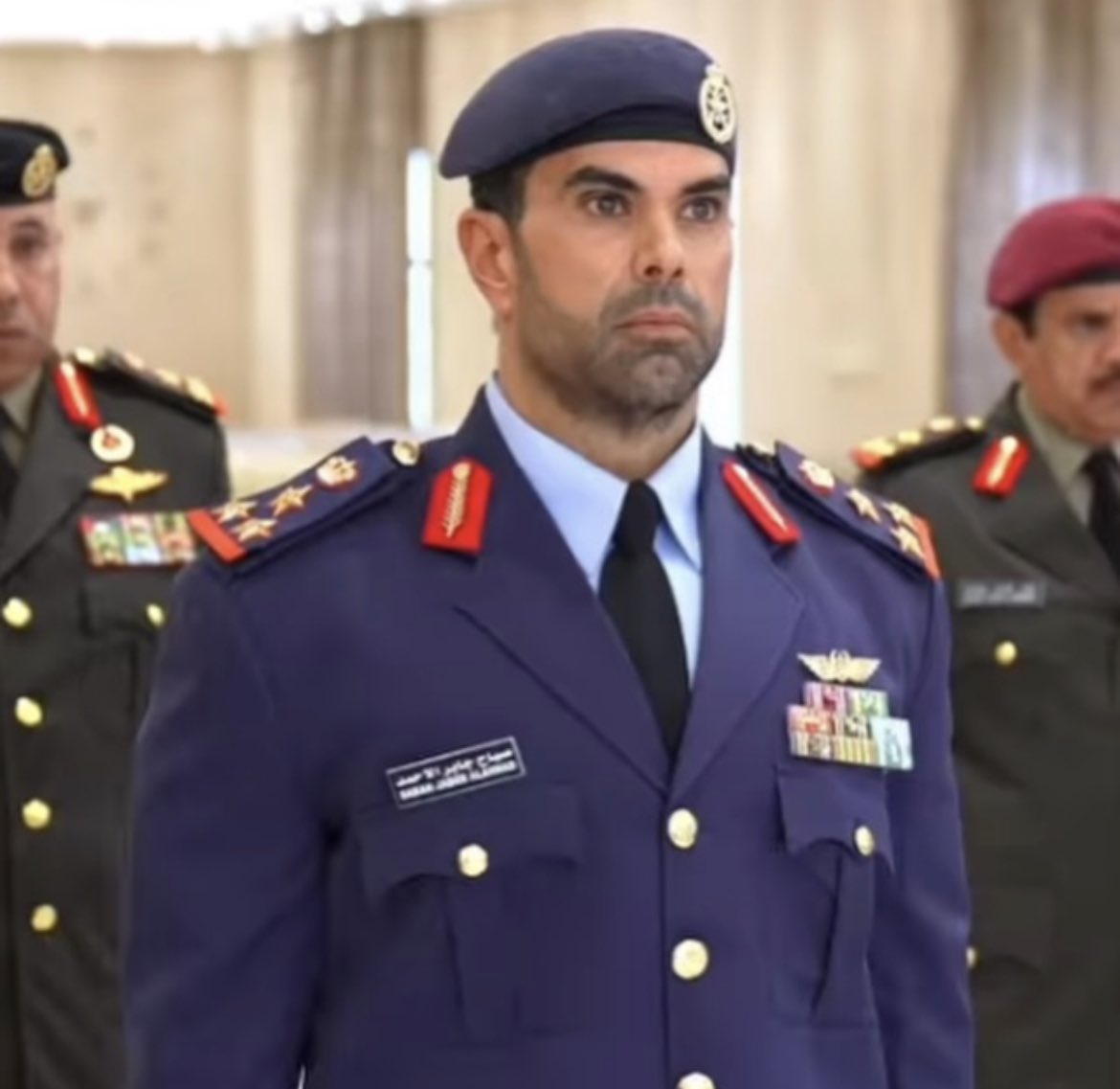 اللواء الركن طيار صباح جابر الأحمد الصباح يتسلم منصبه الجديد