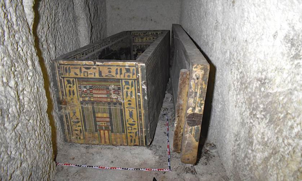 مصر: اكتشاف حجرة دفن ابنة حاكم إقليم أسيوط في مقبرته بالجبل الغربي