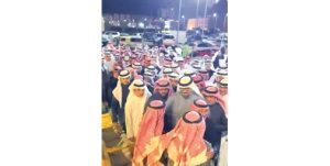 ديوان الحويلة استقبل المهنئين بالشهر الفضيل