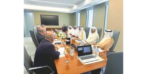 رئيس «الأعلى للقضاء» يبحث ونظيره العراقي العلاقات الثنائية في مجالات القانون والقضاء