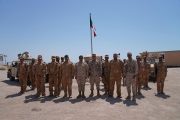من قلب الميدان!/ نائب رئيس الأركان يزور قوات ‘واجب مبارك’ في العيد!