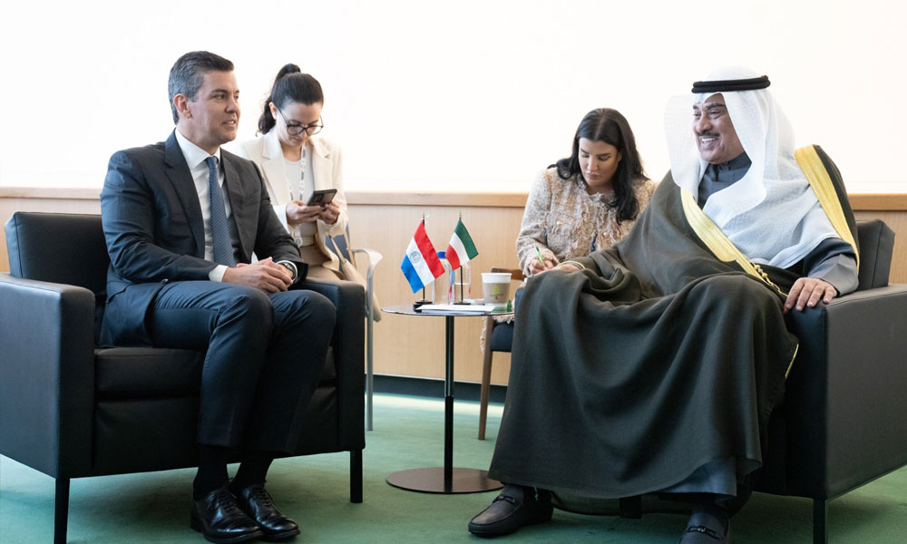 الكويت وباراغواي تعززان علاقاتهما الثنائية في نيويورك